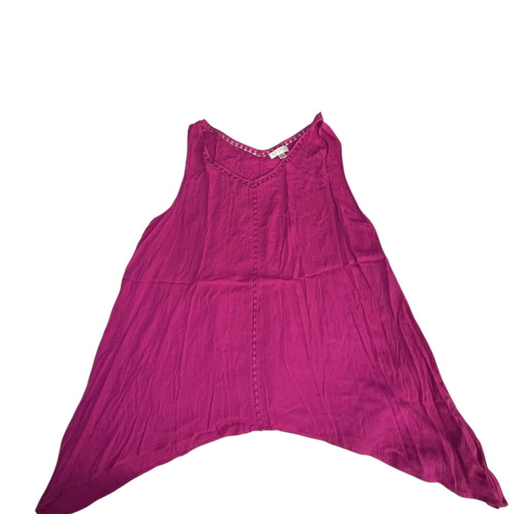 Studio JPR Rayon Women's Pink Sleeveless Top Size XL
